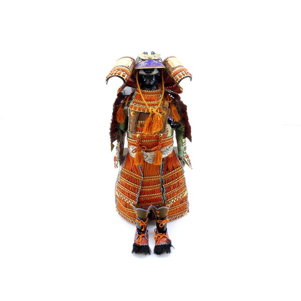YOROI JAPANESE SAMURAI ARMOUR DISPLAY DOLL