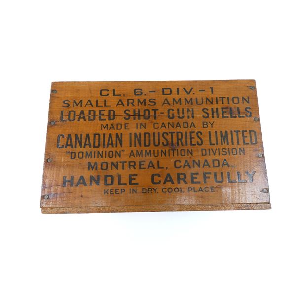 CANADIAN INDUSTRIES LIMITED AMMO CRATE