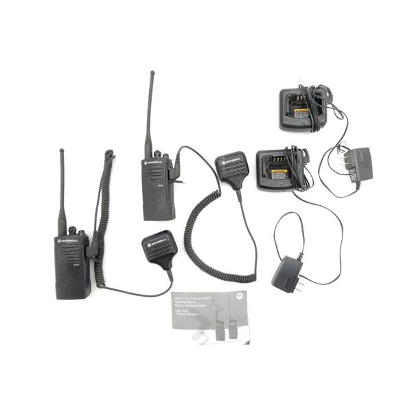 MOTOROLA RDX SERIES TWO-WAY RADIOS LOT