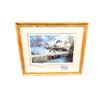 Image 1 : FRAMED "LIFTING THE NORTH" PRINT
