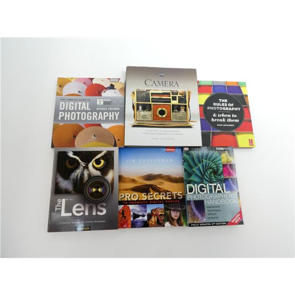 ASSORTED PHOTOGRAPHY BOOK LOT