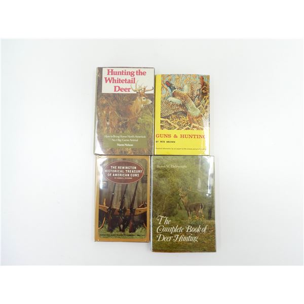 ASSORTED GUN / DEER HUNTING BOOKS LOT