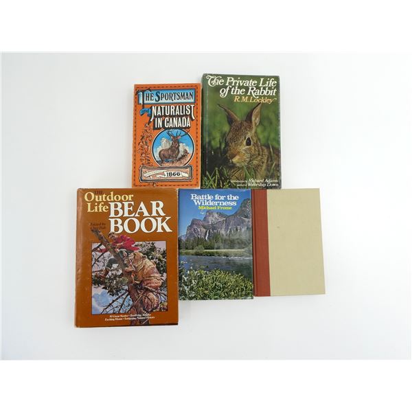 ASSORTED WILDERNESS BOOKS LOT