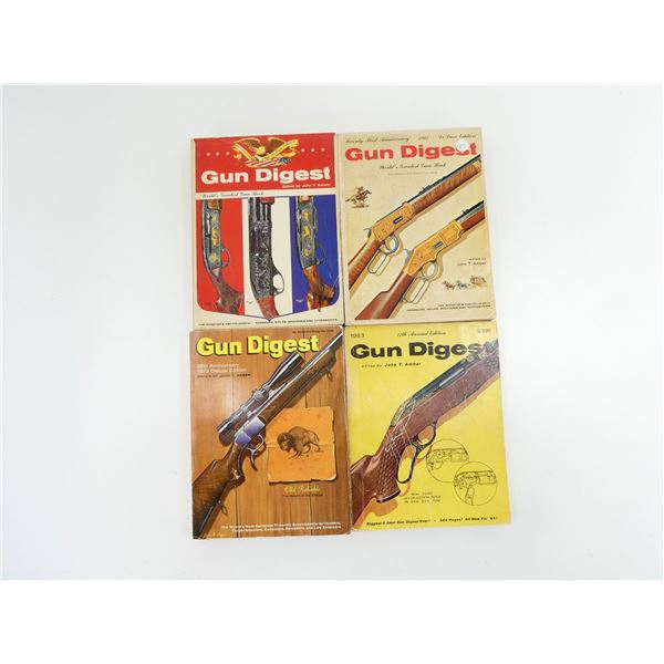 ASSORTED "GUN DIGEST" CATALOGUES LOT