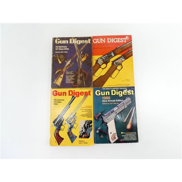 ASSORTED "GUN DIGEST" CATALOGUES LOT