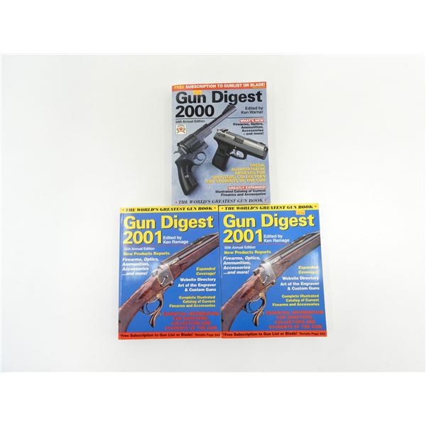 ASSORTED "GUN DIGEST" CATALOGUES LOT