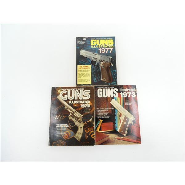 ASSORTED "GUNS ILLUSTRATED" CATALOGUES LOT