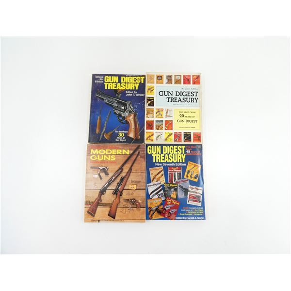 ASSORTED "GUN DIGEST TREASURY" / "MODERN GUNS" CATALOGUES LOT