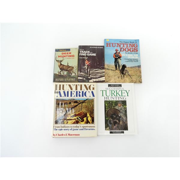 ASSORTED HUNTING BOOKS LOT