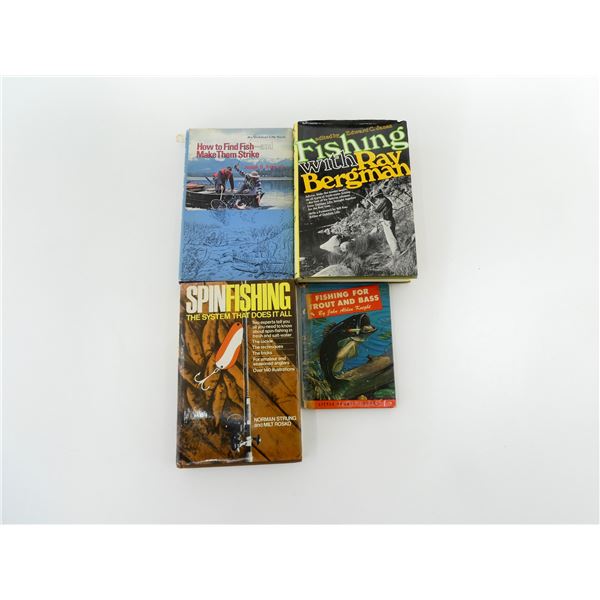 ASSORTED FISHING BOOKS LOT