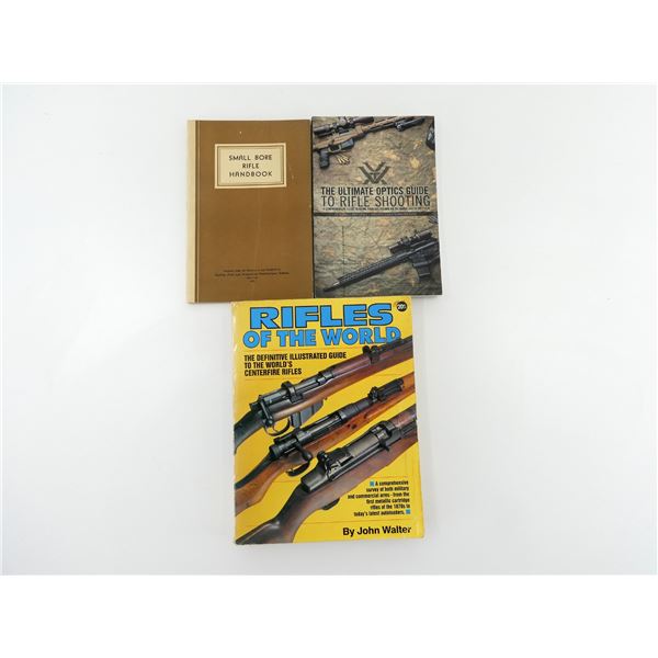 ASSORTED RIFLE BOOKS LOT