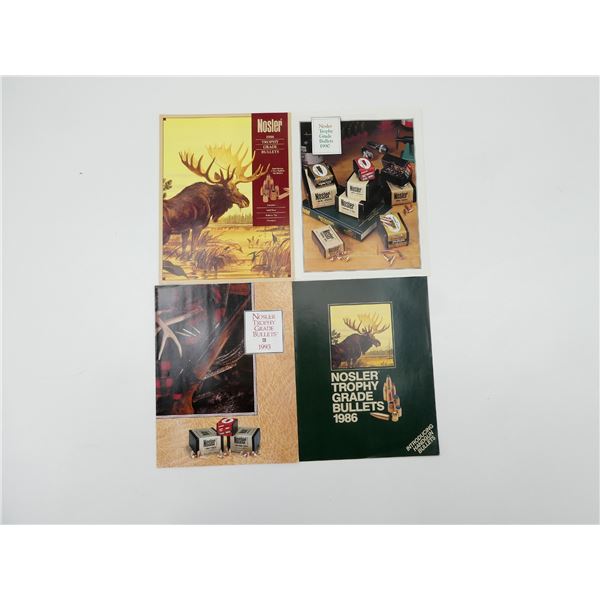 ASSORTED NOSLER BROCHURE LOT