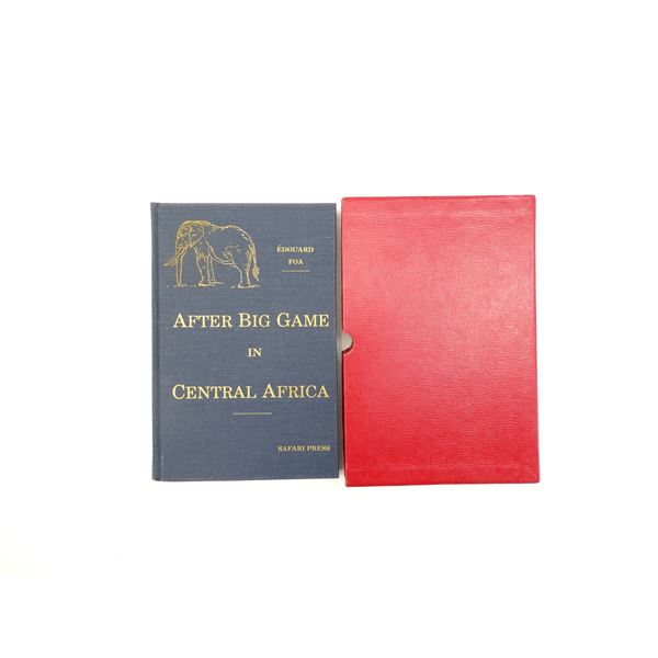 "AFTER BIG GAME IN CENTRAL AFRICA" BOOK