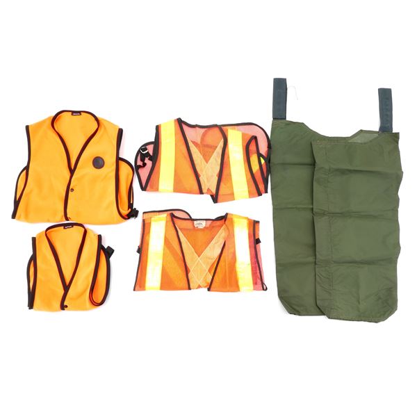 ASSORTED SAFETY / ETC. CLOTHING LOT