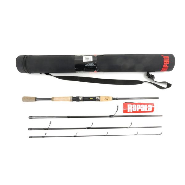 RAPALA TROPICAL TRAVEL SERIES FISHING ROD AND CASE LOT