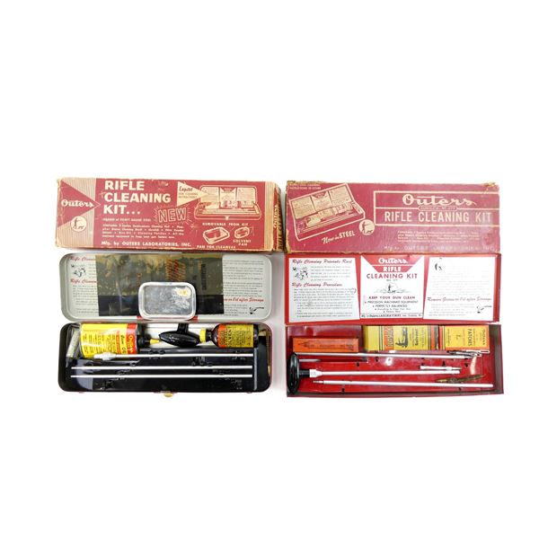 ** PICK UP ONLY ** OUTERS GUNSLICK RIFLE CLEANING KIT LOT