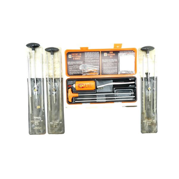 ** PICK UP ONLY ** HOPPE'S GUN CLEANING KIT / OUTERS CLEANING RODS LOT