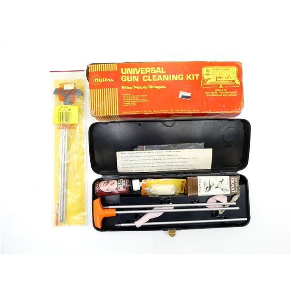 ** PICK UP ONLY ** OUTERS UNIVERSAL GUN CLEANING KIT / ETC. LOT