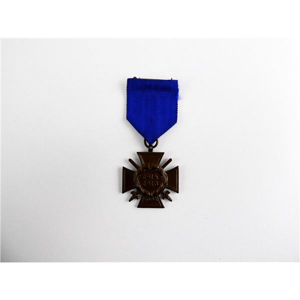 WWI GERMAN MILITARY THE HONOUR CROSS OF THE WORLD WAR 1914 / 1918 MEDAL