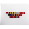 Image 1 : ASSORTED WWII / POST-WWII CANADIAN MILITARY RIBBON BARS LOT