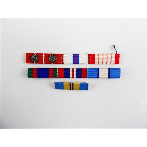 ASSORTED WWII / MODERN CANADIAN MILITARY RIBBON BARS LOT