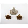 Image 2 : ASSORTED WWII CANADIAN MILITARY BADGES LOT