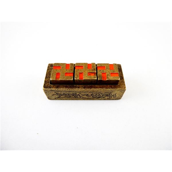 CHINESE OFFICER'S STACKING SEAL COLLECTION
