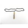 Image 2 : SINO-TIBETAN OFFICER'S DZI BEAD NECKLACE