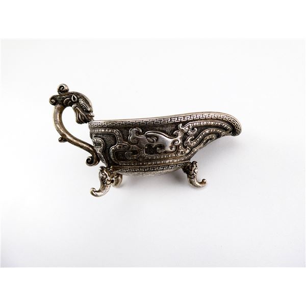 CHINESE MILITARY TRAVELING WINE LADLE