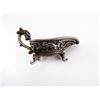 Image 1 : CHINESE MILITARY TRAVELING WINE LADLE