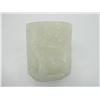 Image 1 : ASIAN CELADON WHITE MILITARY BRUSH POT
