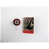 Image 1 : PRE-WWII / WWII GERMAN BOOKLET AND NSDAP PIN LOT