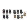 Image 2 : ASSORTED WWII ROYAL CANADIAN NAVY CAP BADGES LOT