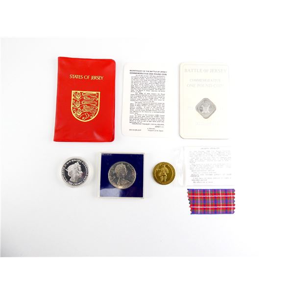 COLLECTIBLE BRITISH COINS, ETC. LOT