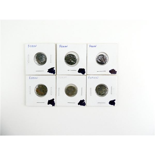 ASSORTED ROMAN COIN LOT