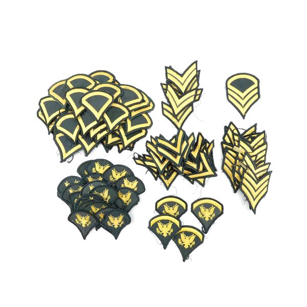 ASSORTED U.S. MILITARY RANK BADGES LOT