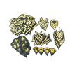 Image 2 : ASSORTED U.S. MILITARY RANK BADGES LOT
