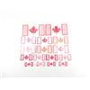 Image 2 : ASSORTED CANADIAN FLAG BADGE LOT