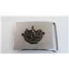 Image 3 : ASSORTED MILITARY STYLE BELT BUCKLES, ETC. LOT