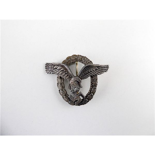 WWII GERMAN LUFTWAFFE PILOT'S BADGE