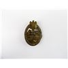 Image 1 : WWII GERMAN BRONZE PANZER ASSAULT BADGE
