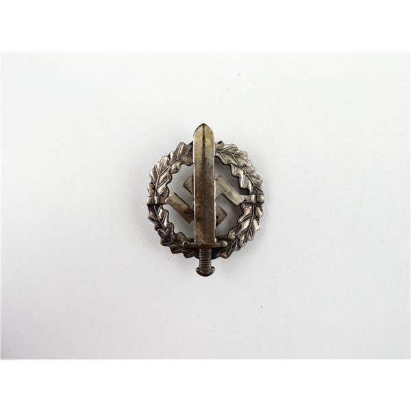 WWII GERMAN SILVER SA SPORTS BADGE