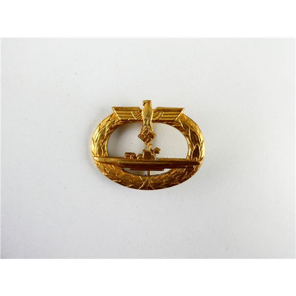 WWII GERMAN KRIEGSMARINE U-BOAT BADGE
