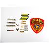 Image 1 : ASSORTED POLICE BADGES, ETC. LOT