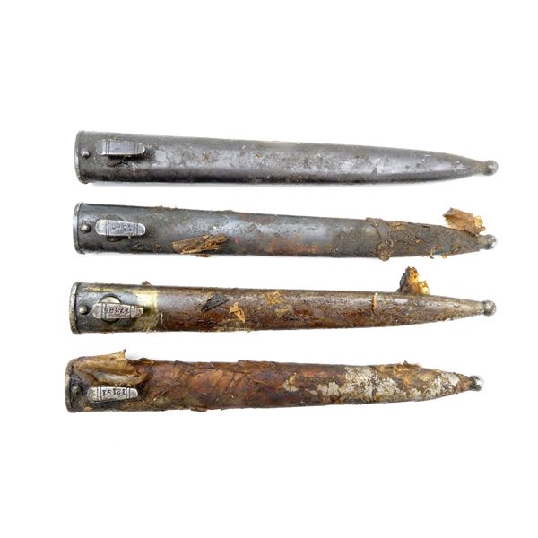 YUGOSLAVIAN M48 MAUSER BAYONET SCABBARDS LOT
