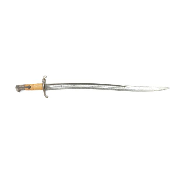 BRITISH 1856 PATTERN YATAGHAN SWORD BAYONET