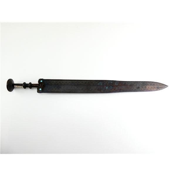 CHINESE WARRING STATE BRONZE SWORD
