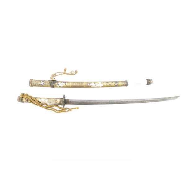REPRODUCTION ASIAN MILITARY STYLE KATANA