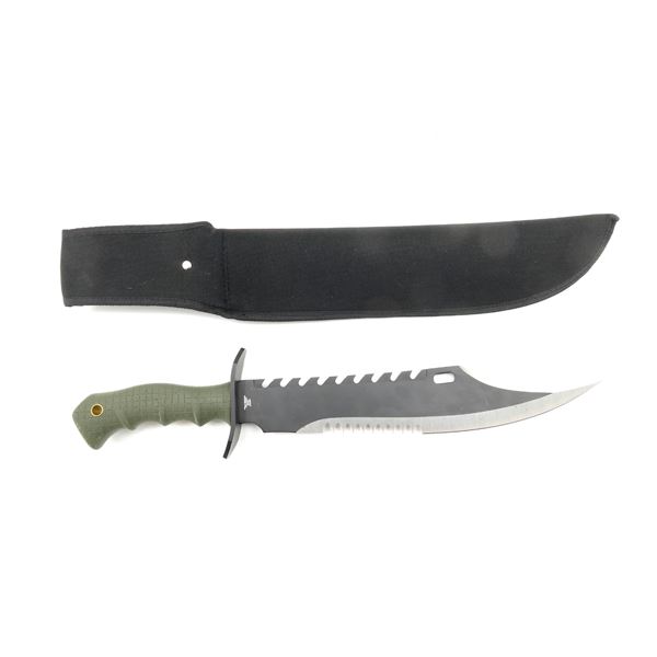 UNITED CUTLERY MARINE FORCE RECON SAWBACK BOWIE KNIFE