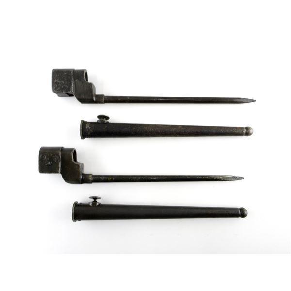 BRITISH NO.4 MKII* SPIKE BAYONET LOT